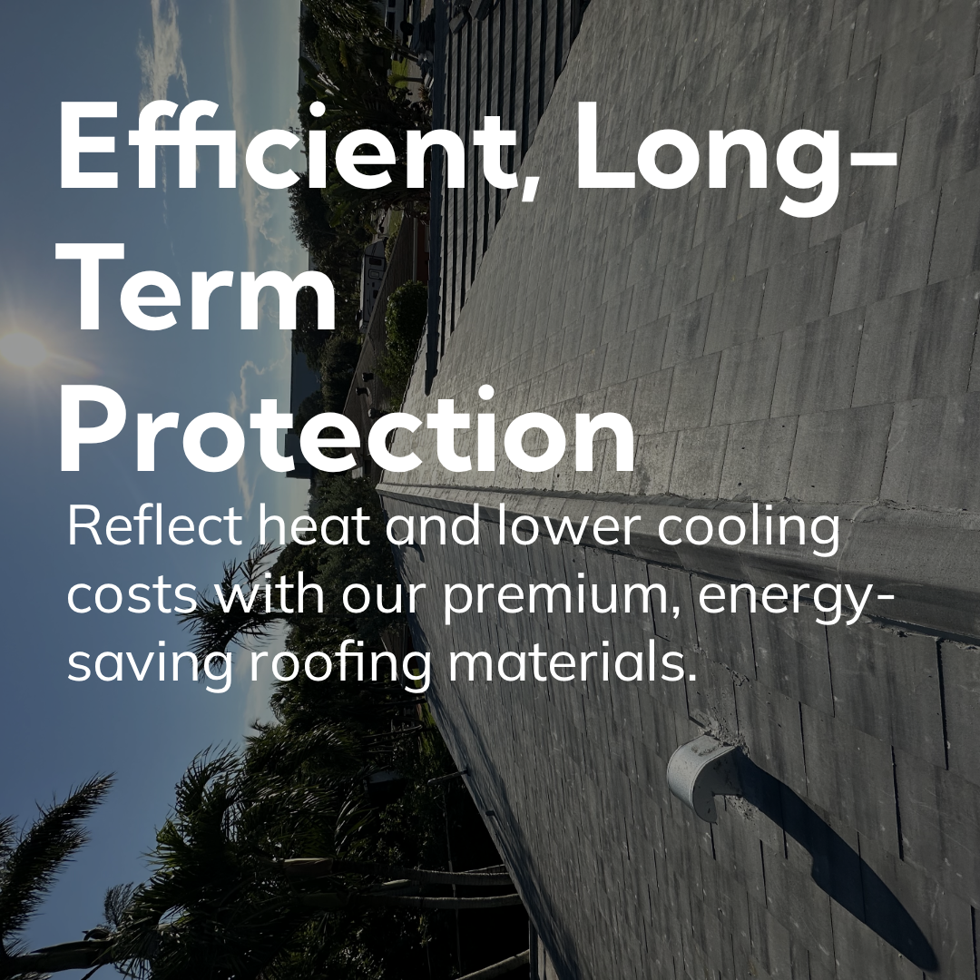 Residential roofing professional evaluating a South Florida home before preparing a roofing quote