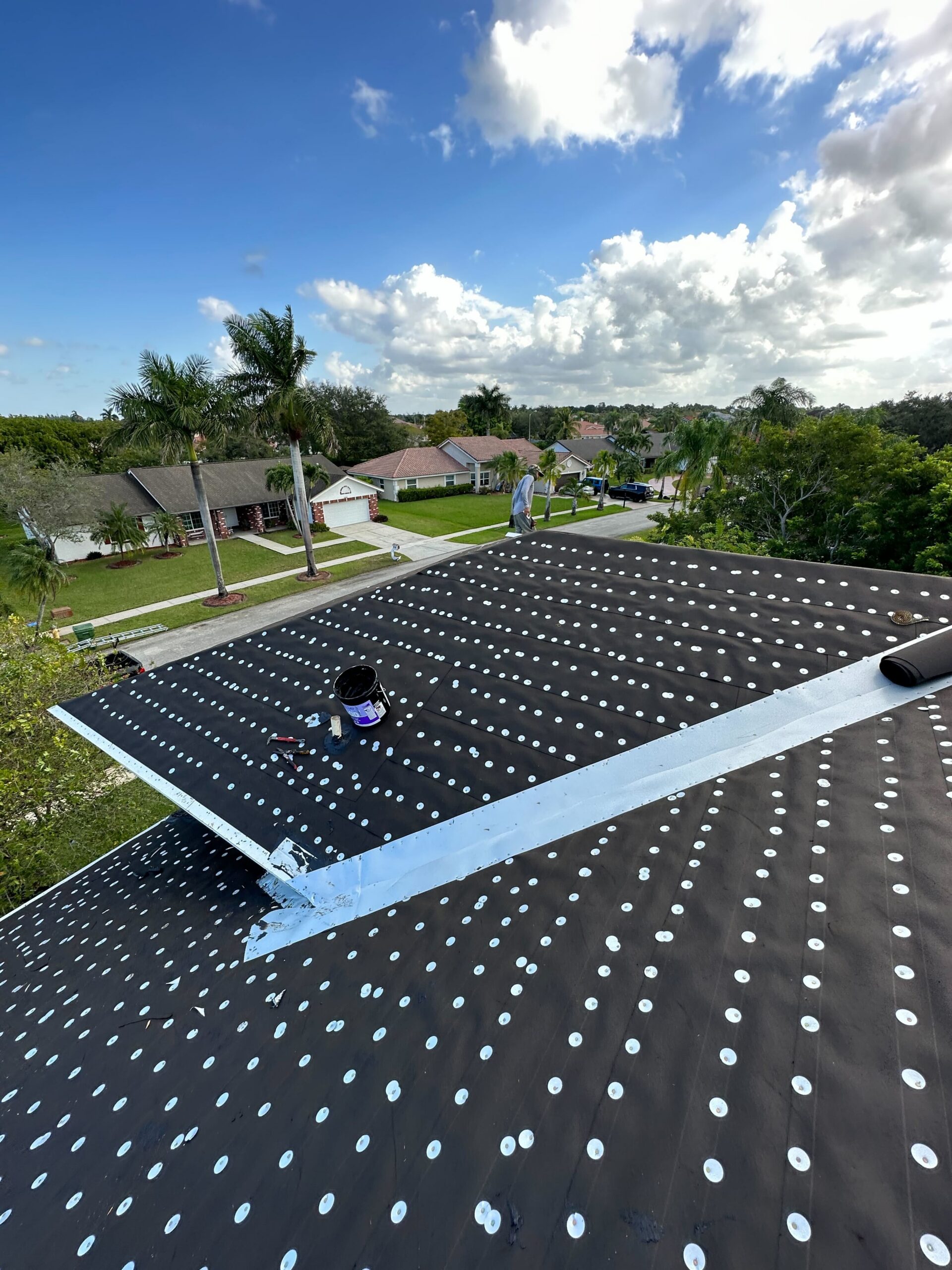Residential roofing repairs in Coral Springs, Florida for homeowners looking for local roof repair help