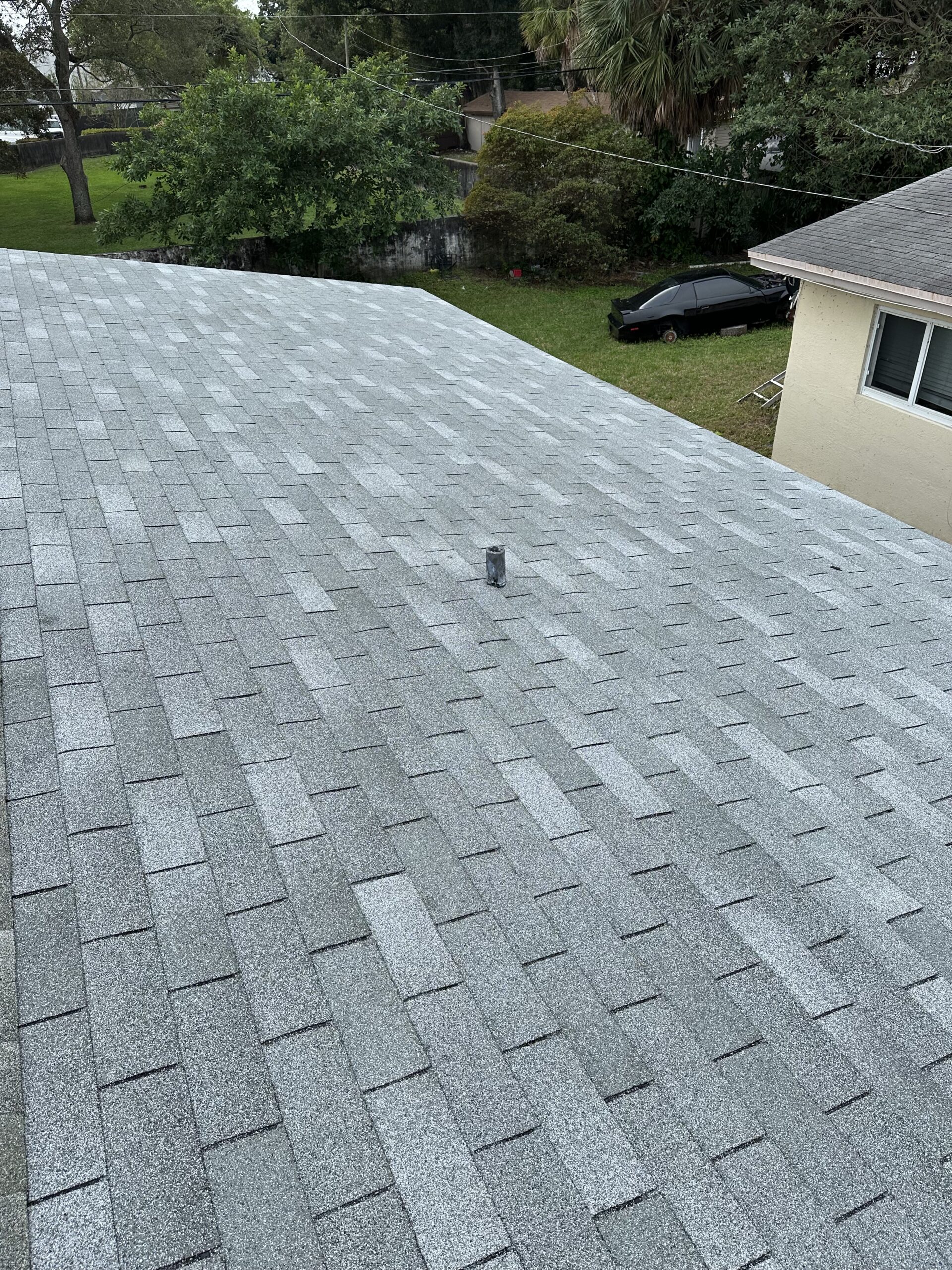 Modern commercial and residential buildings in Davie, Florida with new roofs installed by Rainbow Roofing Solutions, LLC — top-rated roof replacement experts