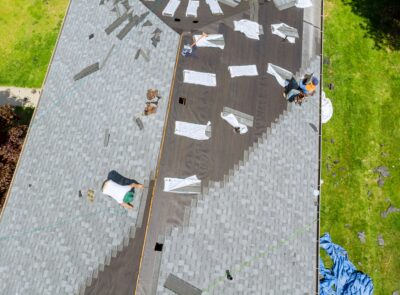 Roofer doing commercial Roof Replacement in Fort Lauderdale and Commercial Roof Repairs